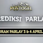 Prediksi Parlay Jitu 3 dan 4 April 2023