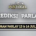 Prediksi Parlay Jitu 13 dan 14 Juli 2025