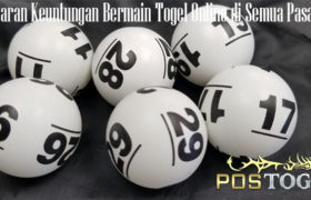 Tawaran Keuntungan Bermain Togel Online di Semua Pasaran